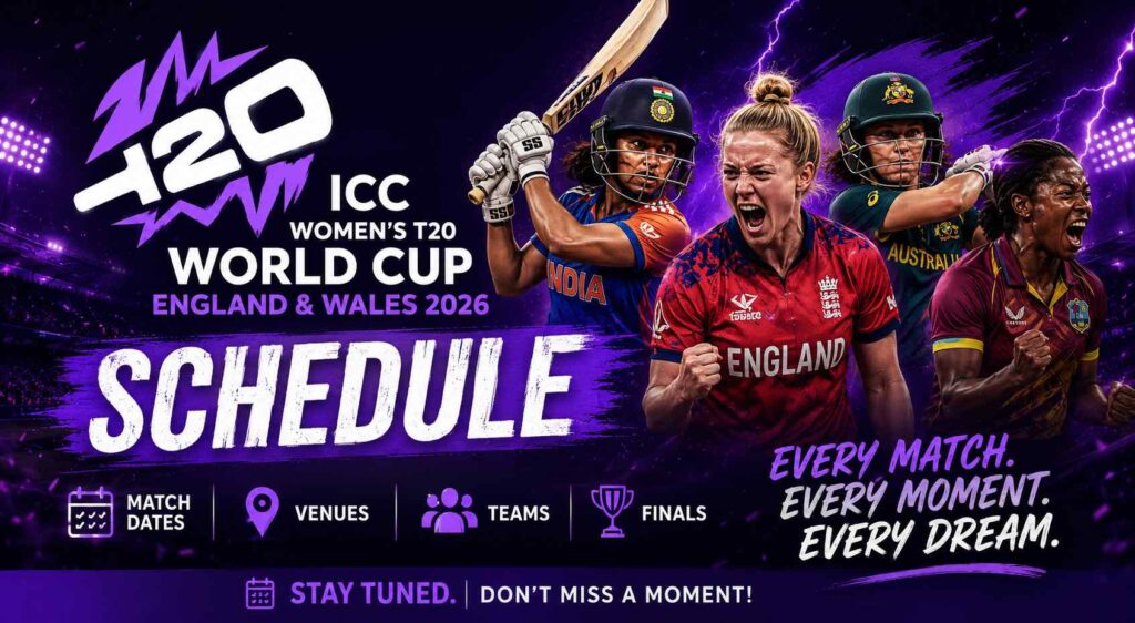 icc womens t20 world cup 2026 schedule